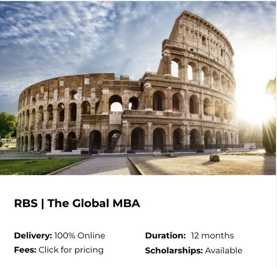 Global MBA - 1 900 000 CFP TTC